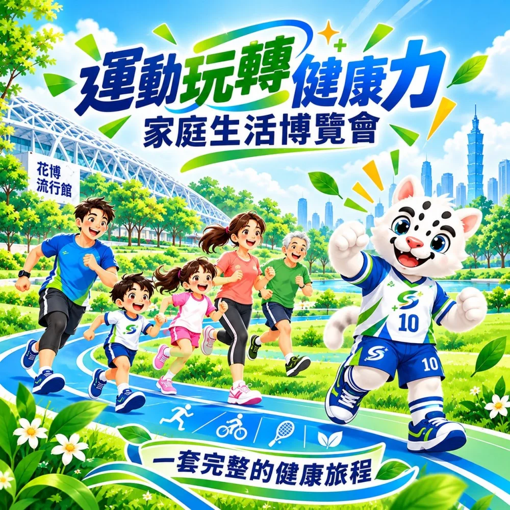 運動玩轉健康力 活動主視覺